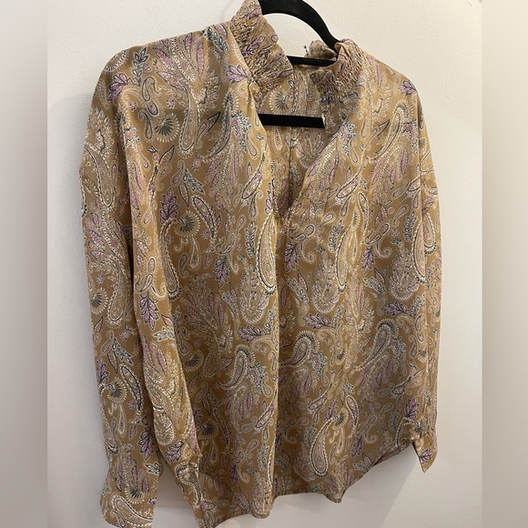 Elan Paisley Blouse NWT - Picture 2 of 2
